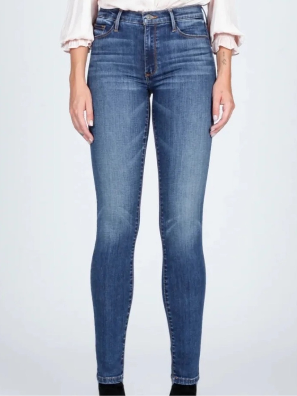 BLACK ORCHID GISELE HIGH RISE SUPER SKINNY BLUE JEANS SIZE 29